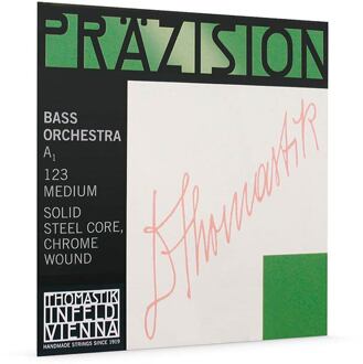 Thomastik Infeld TH-123 contrabassnaar A-3 4/4 contrabassnaar A-3 4/4, 110cm, steel core, chrome
