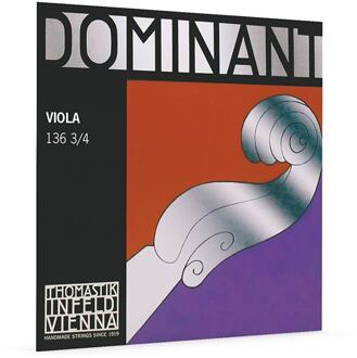 Thomastik Infeld TH-136-34 altvioolsnaar A-1 3/4 (34 altvioolsnaar A-1 3/4 (34,5cm/13,5"), synthetic core, aluminium