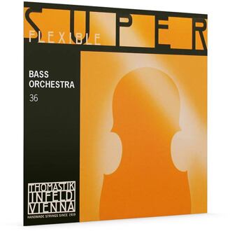 Thomastik Infeld TH-36 contrabassnaar G-1 4/4 contrabassnaar G-1 4/4, 110cm, medium, rope core, chrome