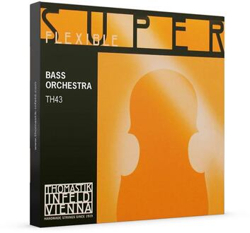 Thomastik Infeld TH-43 snarenset contrabas 4/4 snarenset contrabas 4/4, 110cm, solo, medium, consists of TH-36S, TH-37S, TH-38S, TH-39S