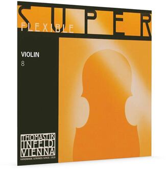 Thomastik Infeld TH-8 vioolsnaar E-1 4/4 vioolsnaar E-1 4/4, medium, rope core, chrome