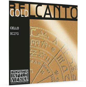 Thomastik Infeld TH-BC-27G cellosnaar D-2 4/4 cellosnaar D-2 4/4, steel core, multi alloy