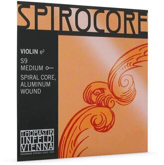 Thomastik Infeld TH-S-9 vioolsnaar E-1 4/4 vioolsnaar E-1 4/4, medium, spiral core, aluminium