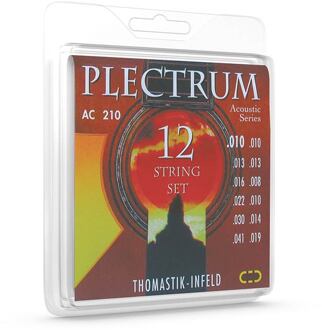 Thomastik Infeld THAC-210 snarenset voor akoestisch gitaar 12-snarig snarenset voor akoestisch gitaar 12-snarig, bronze flatwound, 10-41