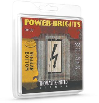 Thomastik Infeld THPB-108 snarenset voor elektrisch gitaar snarenset voor elektrisch gitaar, magnecore, 008-010-015-022-028-040