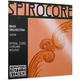 Thomastik Infeld THS-40W contrabassnaar C-5 4/4 contrabassnaar C-5 4/4, 110cm, light, spiral core, chrome