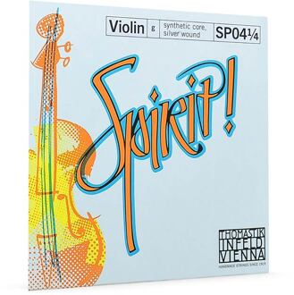 Thomastik Infeld THSP-04-14 vioolsnaar G-4 1/4 vioolsnaar G-4 1/4, medium, synthetic core, silver