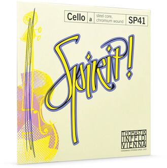 Thomastik Infeld THSP-41 cellosnaar A-1 4/4 cellosnaar A-1 4/4, medium, carbon steel core, chrome
