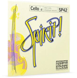 Thomastik Infeld THSP-42 cellosnaar D-2 4/4 cellosnaar D-2 4/4, medium, carbon steel core, chrome