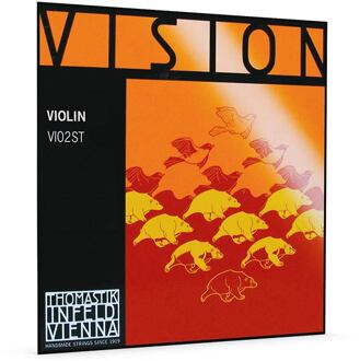 Thomastik Infeld VI-02-ST vioolsnaar A-2 4/4 vioolsnaar A-2 4/4, heavy, synthetic core, aluminium