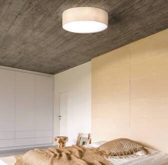 Thor plafondlamp, zand, Ø 60cm zand, wit