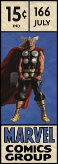 Thor Retro Comic Box Vlies Fotobehang 100x280cm 2-banen Multikleur