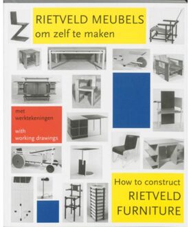 Thoth, Uitgeverij Rietveld meubels om zelf te maken = How to construct Rietveld furniture - Boek P. Drijver (9068682806)