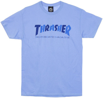 Thrasher Checkers T-Shirt Thrasher , Blue , Heren - Xl,S