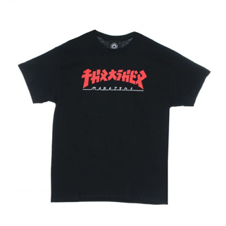 Thrasher Godzilla Tee - Streetwear Collectie Thrasher , Black , Heren - Xl,L,M,S