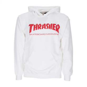 Thrasher Hoodie -montage Thrasher , White , Heren - Xl,L,M,S