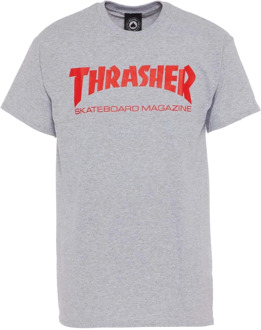 Thrasher SKATE MAG T-SHIRT GREY/RED