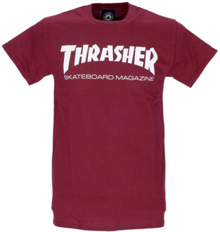 Thrasher Skate Mag T-Shirt  Maroon