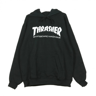 Thrasher Skatemag capuchon sweatshirt met capuchon Thrasher , Black , Heren - Xl,S