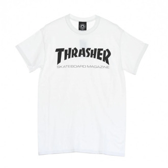 Thrasher Skatemag tee t -shirt Thrasher , White , Heren - 2Xl,Xl,L,M