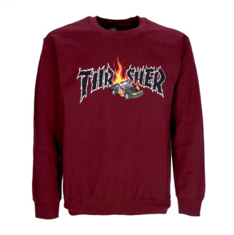 Thrasher Sweatshirt Thrasher , Red , Heren - Xl,L,M,S
