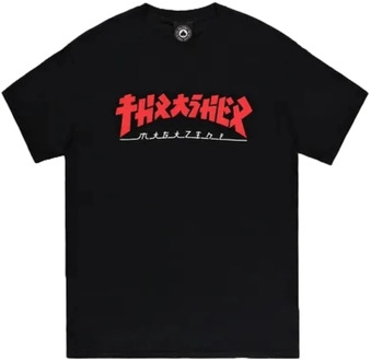 Thrasher t-shirt Thrasher , Black , Heren - S