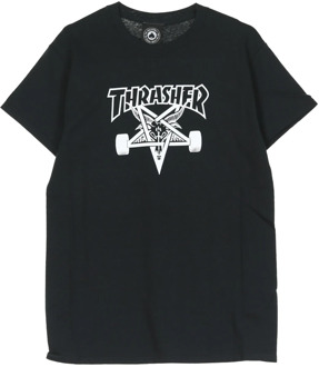 Thrasher T-Shirts Thrasher , Black , Heren - L,S