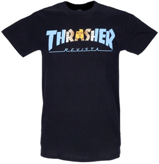 Thrasher T-Shirts Thrasher , Black , Heren - Xl,L,M