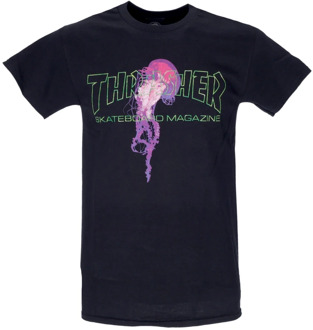 Thrasher T-Shirts Thrasher , Black , Heren - Xl,L,M
