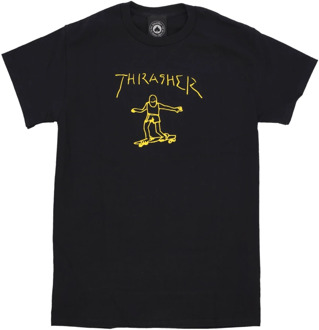 Thrasher T-Shirts Thrasher , Black , Heren - Xl,L