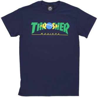 Thrasher T-Shirts Thrasher , Blue , Heren - L,M,S