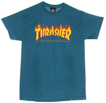 Thrasher T-Shirts Thrasher , Blue , Heren - Xl,L,M,S