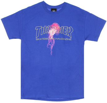 Thrasher T-Shirts Thrasher , Blue , Heren - Xl,M