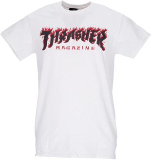 Thrasher T-Shirts Thrasher , White , Heren - Xl,L,M,S