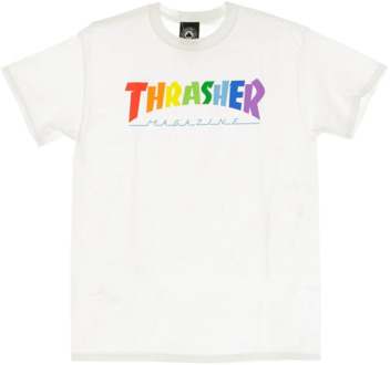 Thrasher T-Shirts Thrasher , White , Heren - XL