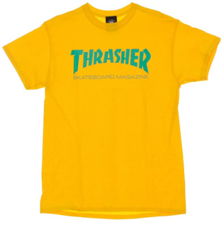 Thrasher T-Shirts Thrasher , Yellow , Heren - Xl,L,M