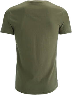 Threadbare Men's Birch T-Shirt - Khaki - XL Groen