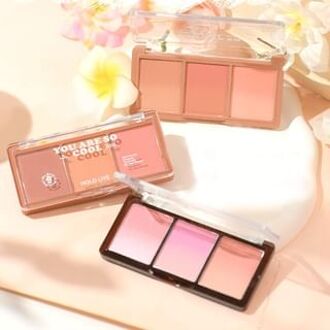 Three Colors Blusher (7-9) #107 Miky Peach - 13g