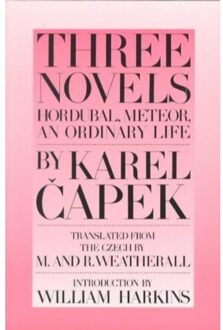 Three Novels By Karel Capek