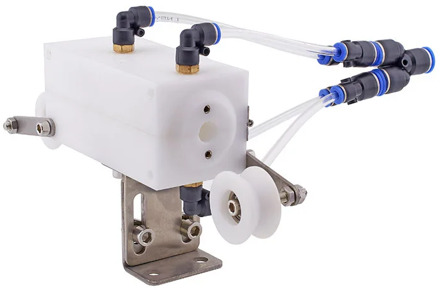 Three-section water blower extruder dryer wire and cable blowing air blowing line high pressure extruder round hole inner hole