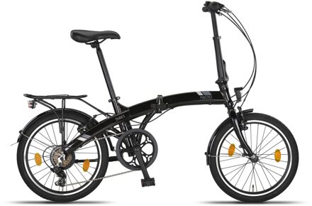 Three Vouwfiets Zwart