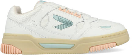 Thrill L24 Sneakers Dames wit - lichtblauw - roze - 39