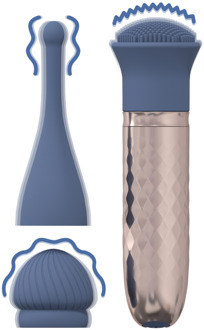 Thrill - Verwisselbare Vibrator - Blauw