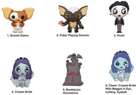 Thrills and Chills 3D 3D Magnets Series 1 Display (12)