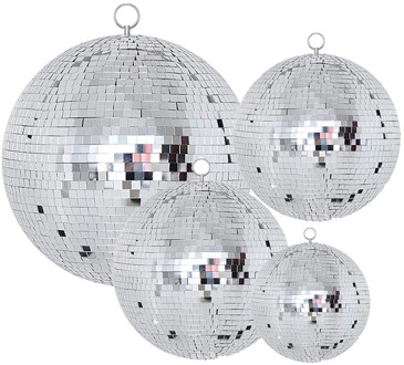 Thrisdar 20CM 25CM 30CM Glass Rotating Mirror Ball Motor Reflection Mirror Disco Ball Party Christmas Ornament Decoration