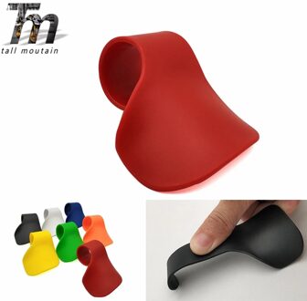 Throttle Grips Motorfiets Cruise Control Throttle Assist Wrist Kramp Rest Clip Universele 7/8 "Handle Bar E-Bike moto Scooter Rood