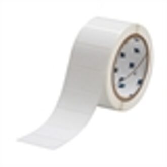 THT-17-422-3 label polyester glanzend wit 50,80 x 25,40 mm (origineel)