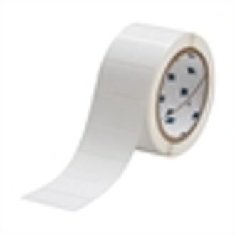 THT-17-423-3 label polyester glanzend wit 50,80 x 25,40 mm (origineel)