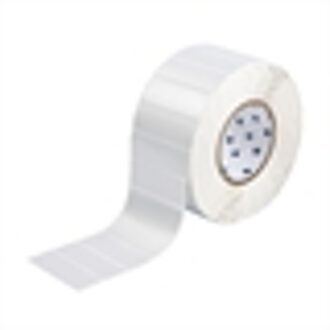 THT-18-434-3 label polyester gemetalliseerd 76,20 x 25,40 mm (origineel)