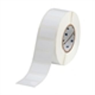 THT-23-423-2 label polyester glanzend wit 50,80 x 25,40 mm (origineel)